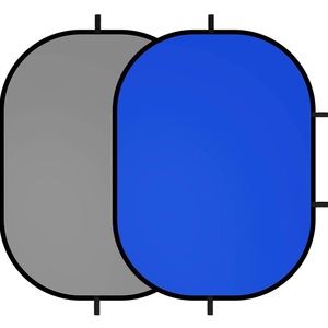 SOLD Blue & Gray photo backdrop